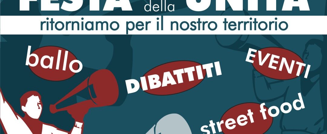 Festa dell'Unità 03-13 settembre 2026
